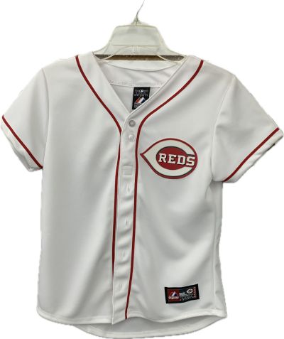 Cincinnati Reds ADULT White Jersey